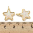 Kép 3/3 - Medál - hold, gyanta Charms arany fóliával, valódi 18K aranyozott, kadmiummentes és ólommentes, 17x14x5.5mm