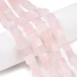 Kép 1/5 - természetes rózsakvarc kocka ásvány
