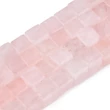 Kép 4/5 - Természetes rózsakvarc kocka, 8,8x8,8mm 