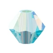 Kép 1/2 - Preciosa Bicone - 6mm - Aquamarine AB 2x, 60000 20000