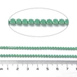 Kép 3/3 - Lánc, strasszos - peridot színben, 2x2~2.5x2mm (50cm)
