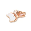 Kép 2/3 - Medál - corgi kutya charm, Peru, 21x13x1.5mm, zománc - ólommentes és kadmiummentes!