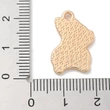 Kép 3/3 - Medál - corgi kutya charm, Peru, 21x13x1.5mm, zománc - ólommentes és kadmiummentes!