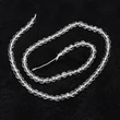 Kép 2/3 - Ásványgyöngy - természetes Hegyikristály, csiszolt, gömb, 4mm