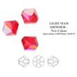 Kép 1/2 - Swarovski Bicone - LIGHT SIAM SHIMMER - 4mm - 5328 
