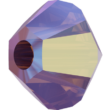 Swarovski Bicone - 4mm - Cyclamen Opal Shimmer 2x - 5328