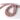 Ásványgyöngy - 8mm - Természetes  "Koszos" rózsaszín Jáde 