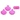 Ginko - 7,5x7,5mm - Chatoyant - Hot Pink - 29714AL