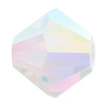 preciosa bicone crystal ab 2x 4mm