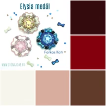 elysia medál egységcsomag strawberry moon