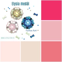 elysia medál - egységcsomag - bubblegum mist