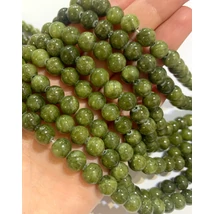 Ásványgyöngy - 8mm - Természetes Jáde – Oilva