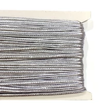 Sujtás zsinór - 3mm - Ezüstös-füst színű