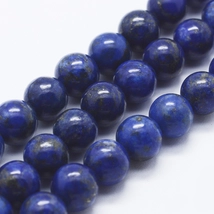 Ásványgyöngy - Természetes Lapis lazuli - 8mm