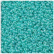 Miyuki kásagyöngy - 15/0 - AQUA GREEN CEYLON MIYUKI - 536