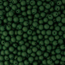 Cseh Préselt Gyöngy - 3mm - Alabaster Green Garden - 29769