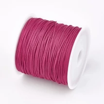 Makramé zsinór - 0,8mm - élénki pink