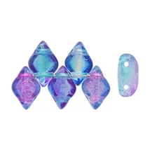 GEMDUO 8x5mm - SUMMER RAINBOW Light Blue Stock - 48123