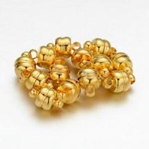 Mágneskapocs - 7x11mm - antik arany színű 
