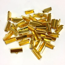 Szalagvég - 16mm - arany színben (10db)