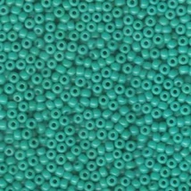 Miyuki kásagyöngy - 8/0 - Opaque Turquoise Green - 0412