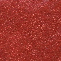Miyuki delica - 11/0 - Transp Red Orange - 704
