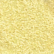 Miyuki Delica - 11/0 - OPAQUE PALE YELLOW MATTED - 1511