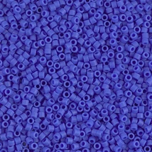 Miyuki delica - 11/0 - MATTED OPAQUE CYAN BLUE - 1588