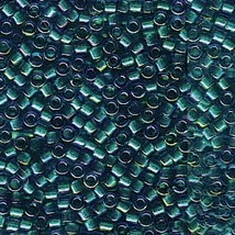 Delica - Miyuki - 11/0 - EMERALD LINED AQUA AB - 1764