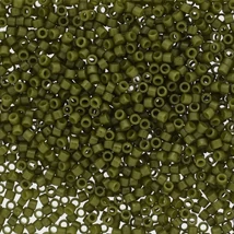 Miyuki delica - 11/0 - DURACOAT OPQ ARMY GREEN - 2357