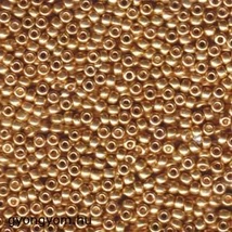 Miyuki Kásagyöngy - 8/0 - DURACOAT GALVANIZED GOLD - 4202 - TARTÓS BEVONATTAL!