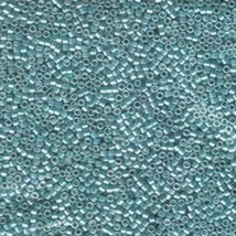 Miyuki delica - 11/0 - GALVANIZED TURQUOISE DYED - 0415
