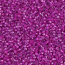 Miyuki Delica gyöngy - 11/0 - Galvanized Fuchsia - 0422 - 2,5gr!