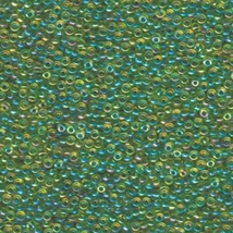 Kásagyöngy - Miyuki - 11/0 - CHARTREUSE AB - 9341