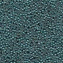 Miyuki kásagyöngy - 11/0 - DURACOAT GALVANIZED SEAFOAM - 4217 - Tartós bevonattal! 