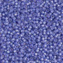 Kásagyöngy - Miyuki - 11/0 - DYED VIOLET SILVER LINED ALABASTER - 0649