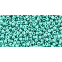 Toho kásagyöngy - 15/0 - Opaque-Lustered Turquoise - 132