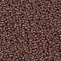 Kásagyöngy - Miyuki - 15/0 - DURACOAT GALVANIZED DK MAUVE - 4213 - TARTÓS BEVONATTAL! - 