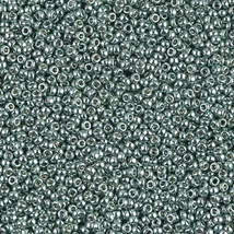 Kásagyöngy - Miyuki - 15/0 - GALVANIZED DK SEA FOAM - 4216 - TARTÓS BEVONATTAL!