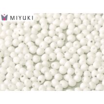Drop - Miyuki - 3,4mm - WHITE OPAQUE - 0402