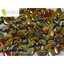 Gekko - 3x5mm - Cseh préselt szirom gyöngy - Crystal Full Marea - 00030/28003