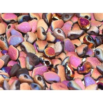 Gekko - 3x5mm - Cseh préselt szirom gyöngy - CRYSTAL ETCHED SLIPERIT FULL - 29583