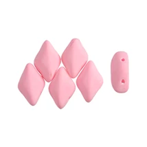 GEMDUO gyöngy - 8x5mm - Bondeli Pink - 92923A - kétlyukú