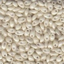 LONG MAGATAMA - 4 x 7 mm - Cream Ceylon