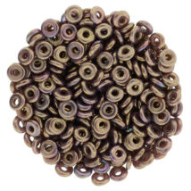 O-gyöngy - Luster - Oxidized Bronze Berry - 3,8x1mm - LH74020 