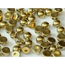 2 - LYUKÚ CABOCHON 6 MM CRYSTAL AMBER FULL - 26440