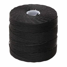 S-LON - SUPERLON ZSINÓR - 0,4 mm - fekete 
