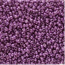 Miyuki kásagyöngy - 11/0 - DURACOAT GALV PURPLE ORCHID - 5108 -  TARTÓS BEVONATTAL!