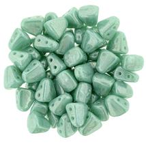 NIB-BIT - 6x5mm - Luster - Opaque Turquoise - L63130