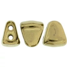NIB-BIT kétlyukú gyöngy - 6x5mm - Bronze - B23980